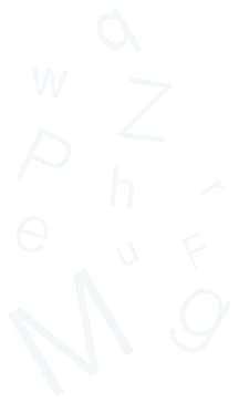 Alphabet Buchstaben
