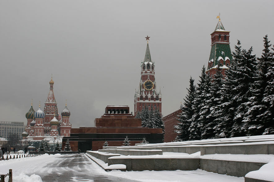Der Rote Platz im Winter